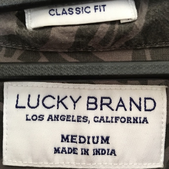 LUCKY BRAND SHIRT - Picture 2 of 3